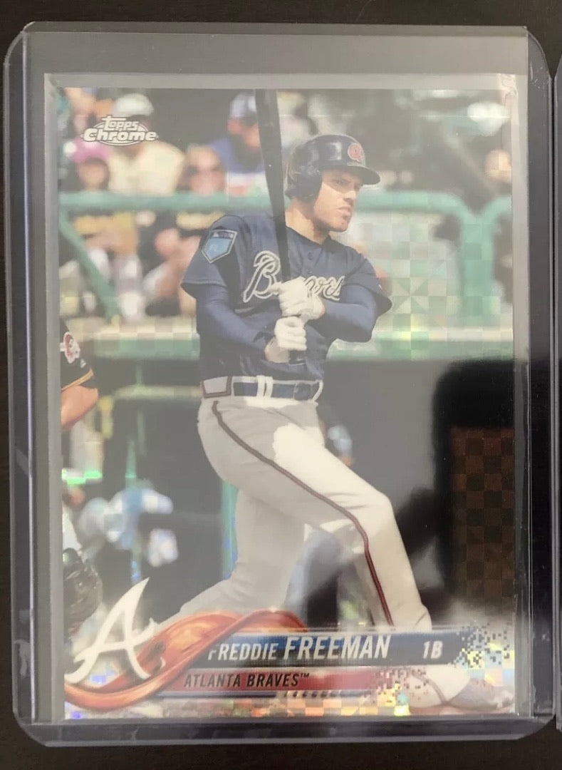 2018 Topps Chrome Xfractor Freddie Freeman – Baseball Cards 4U