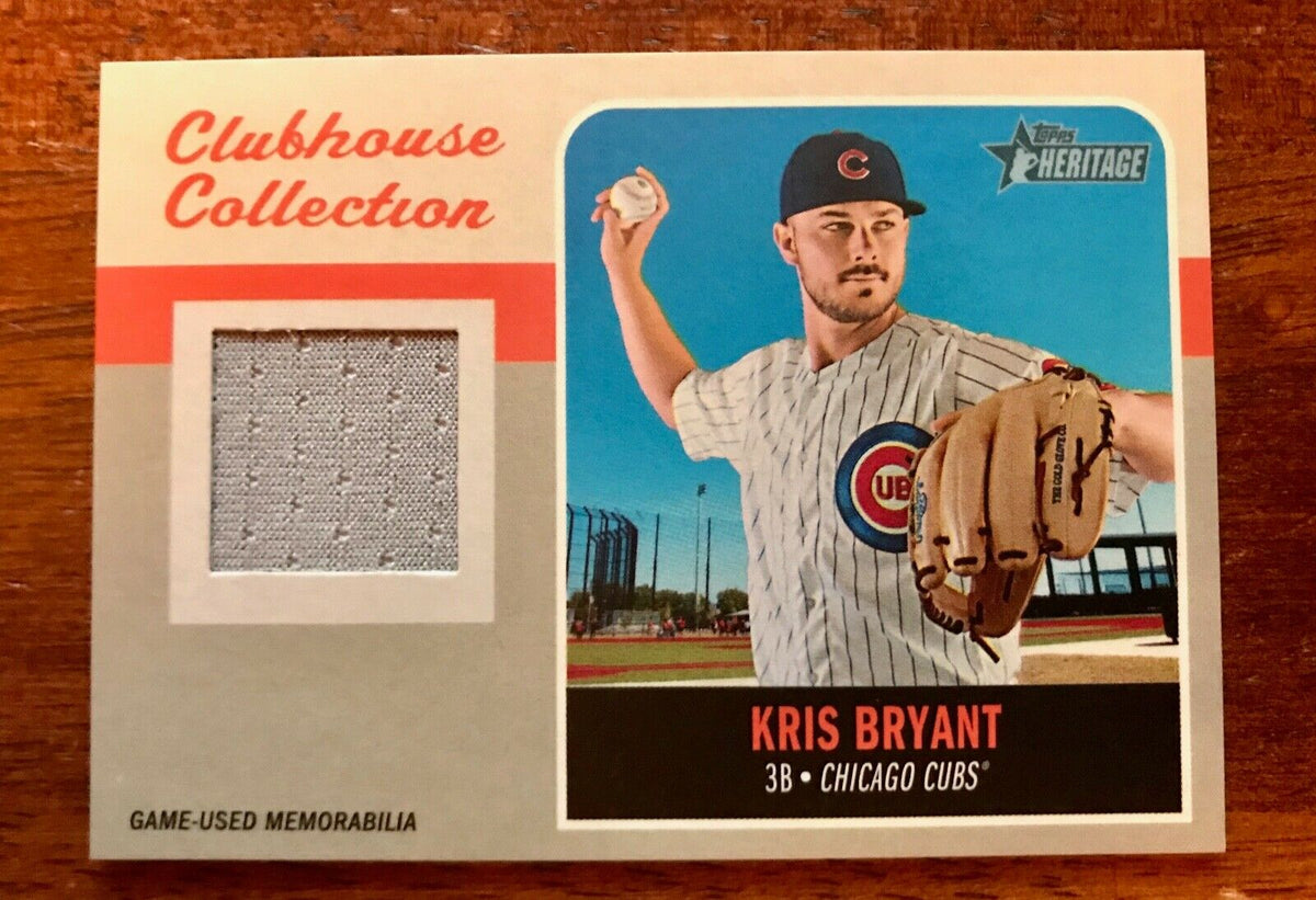 2017 Kris Bryant Game Worn Chicago Cubs Jersey with Multiple Photo