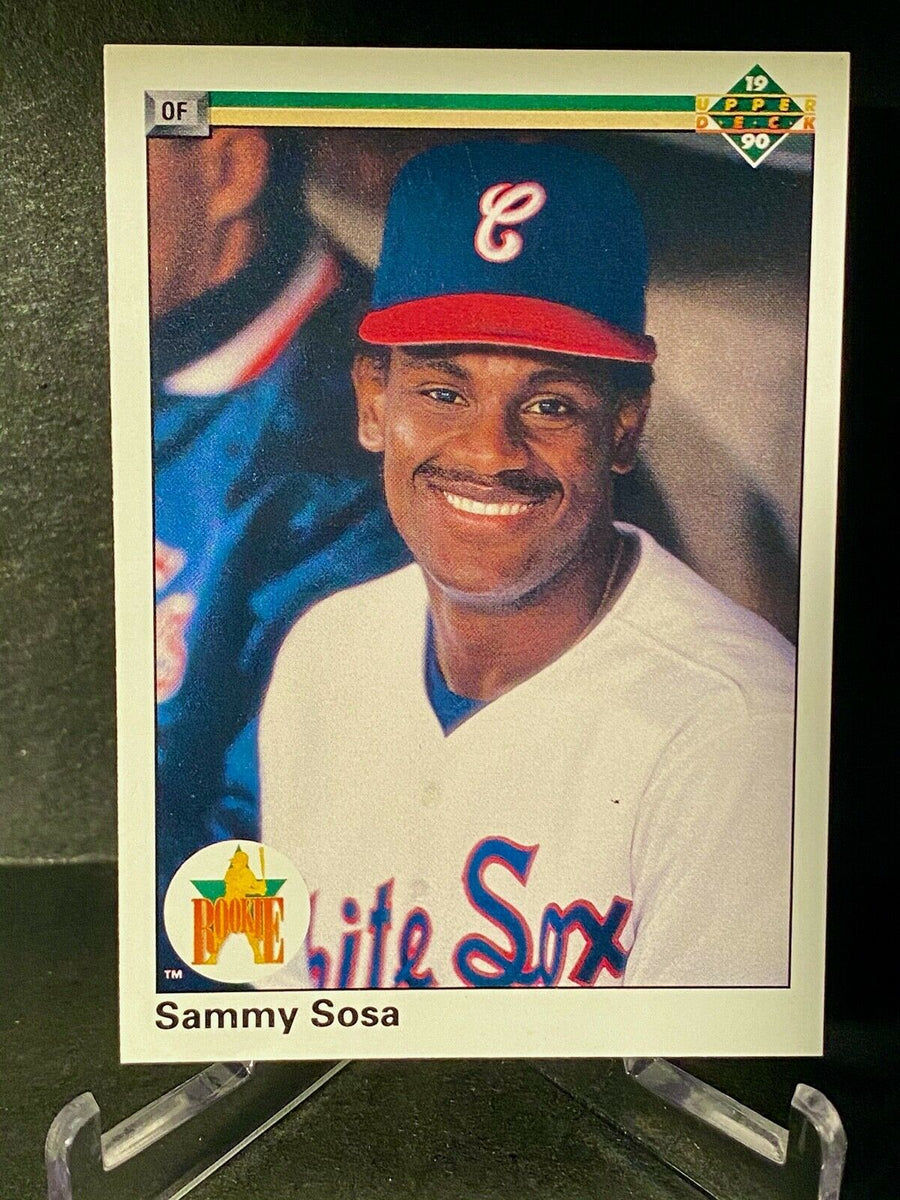 1990 BOWMAN SAMMY SOSA RC CHICAGO WHITE SOX #312