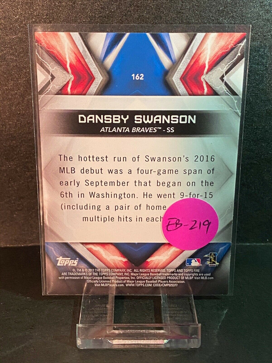 Dansby Swanson Rookie Cards and Other Prospect Cards