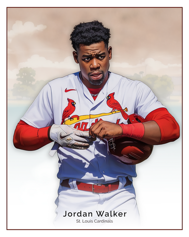 2025 Jordan Walker Minimalist Poster - 16x20