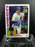 2019 Topps '84 Topps Silver Pack Chrome #T848 Kris Bryant - Autographed