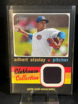 2020 Topps Heritage Minors Clubhouse Collection Relics #CCRAA Adbert Alzolay