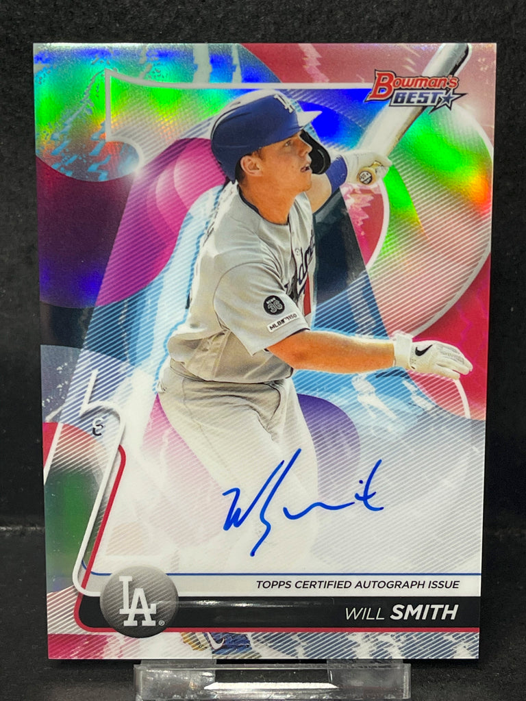 2020 Bowman's Best Best of '20 Autographs Refractors #B20WS Will Smith – Baseball  Cards 4U