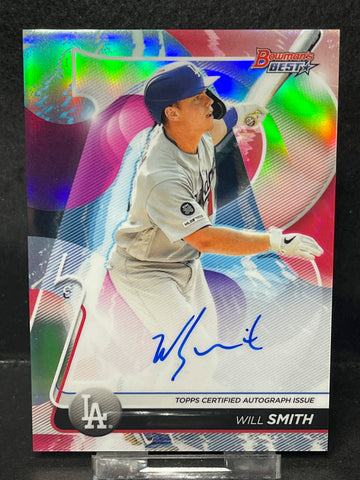 2020 Bowman's Best Best of '20 Autographs Refractors #B20WS Will Smith
