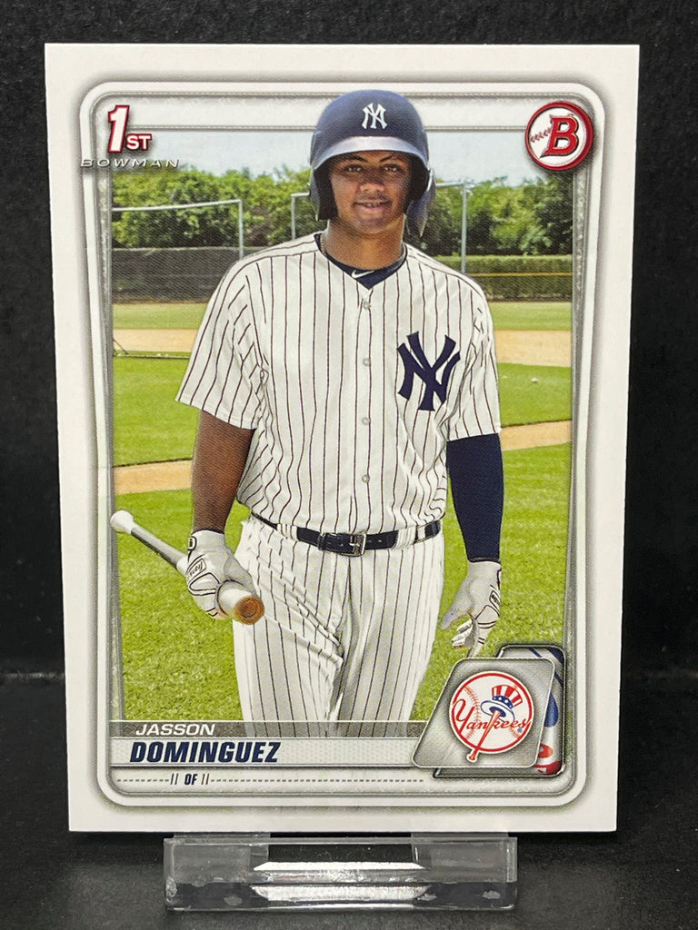 2020 Bowman Prospects #BP8 Jasson Dominguez – Baseball Cards 4U
