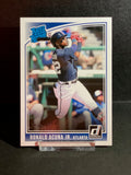 2018 Donruss #283A Ronald Acuna Rated Rookie RC