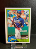 2018 Topps Archives #212 Ronald Acuna Jr. RC