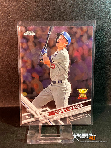 2017 Topps Chrome #50 Corey Seager Rookie Cup