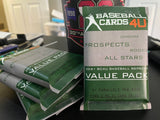 2021 BC4U Repacks VALUE PACK - 25 Cards - 1 Hit per pack - Prospects, Bowman, Chrome - HUGE VALUE!