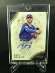 2018 Topps Tier One Prime Performers Kris Bryant Autographs 14/70