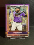 2020 Topps Museum Collection Amethyst #29 Charlie Blackmon 83/99