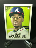 2018 Topps Gallery Ronald Acuna Jr #140 ROOKIE