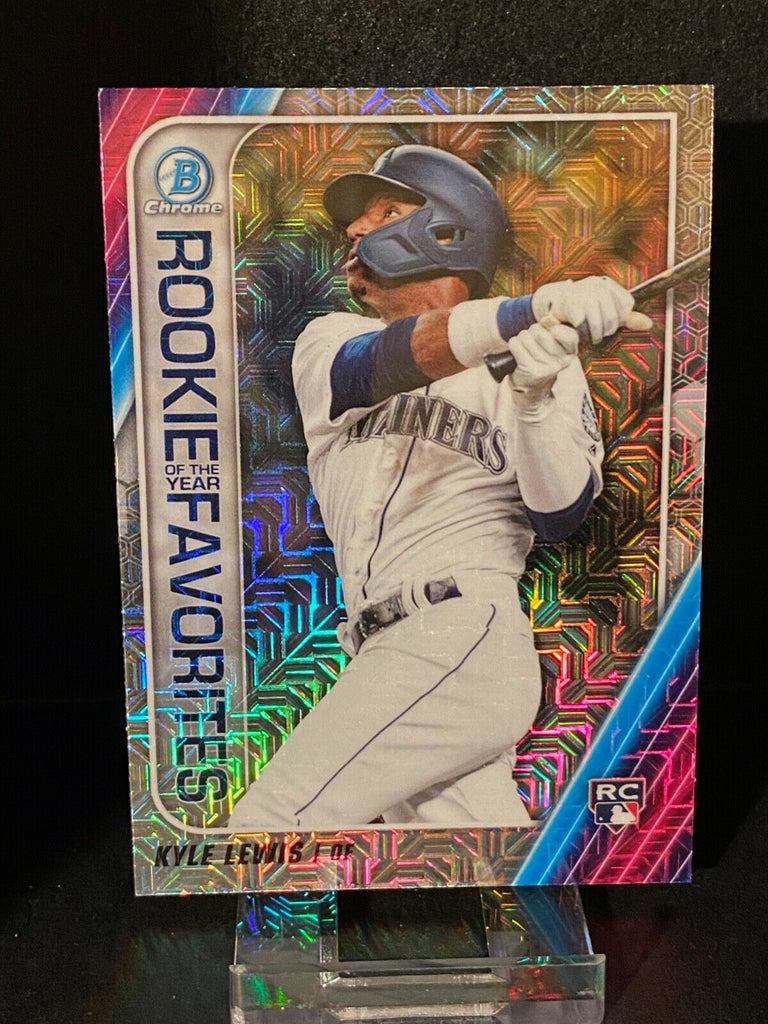 Kyle Lewis 2020 Bowman Chrome Rookie of the Year Favorites # ROYF-KL -  Mariners