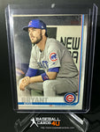 2019 Topps Base Set Photo Variations #210 Kris Bryant/In dugout