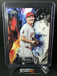 2018 Topps Fire #100 Mike Trout