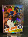 2020 Topps Chrome 35th Rookie 1985 Refractor Yordan Alvarez RC # BSTC-4